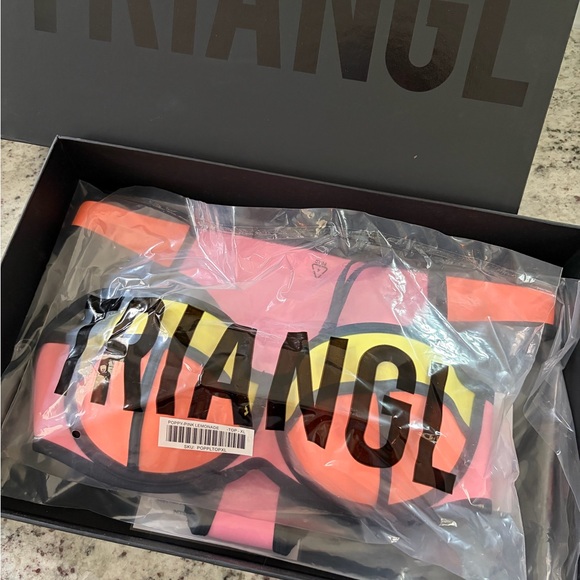 Triangl Swimwear Women's Bikini - Orange, Yellow, and Pink - Picture 3 of 4